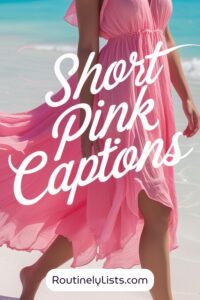pink captions and quotes for Instagram