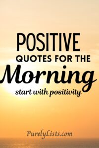 Morning Quotes