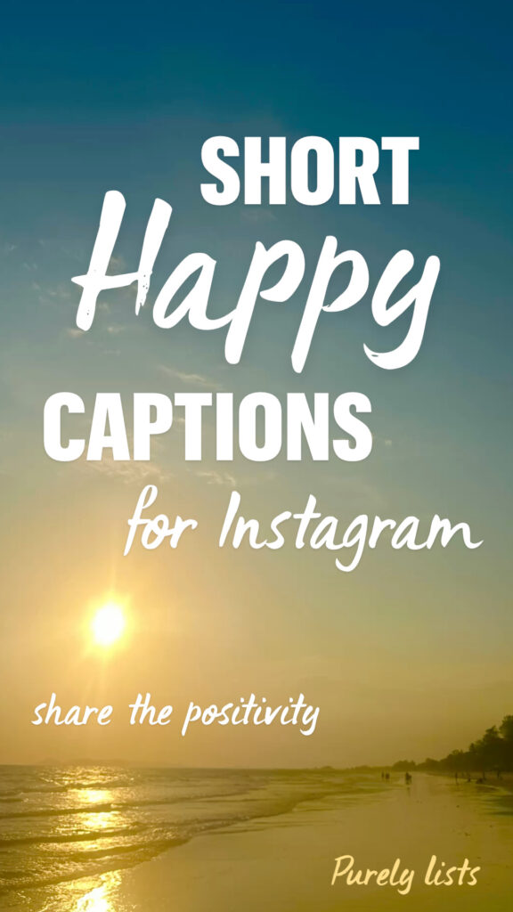happy captions