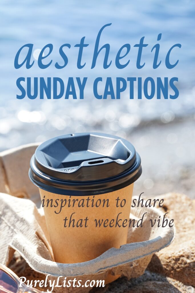 Sunday captions for Instagram
