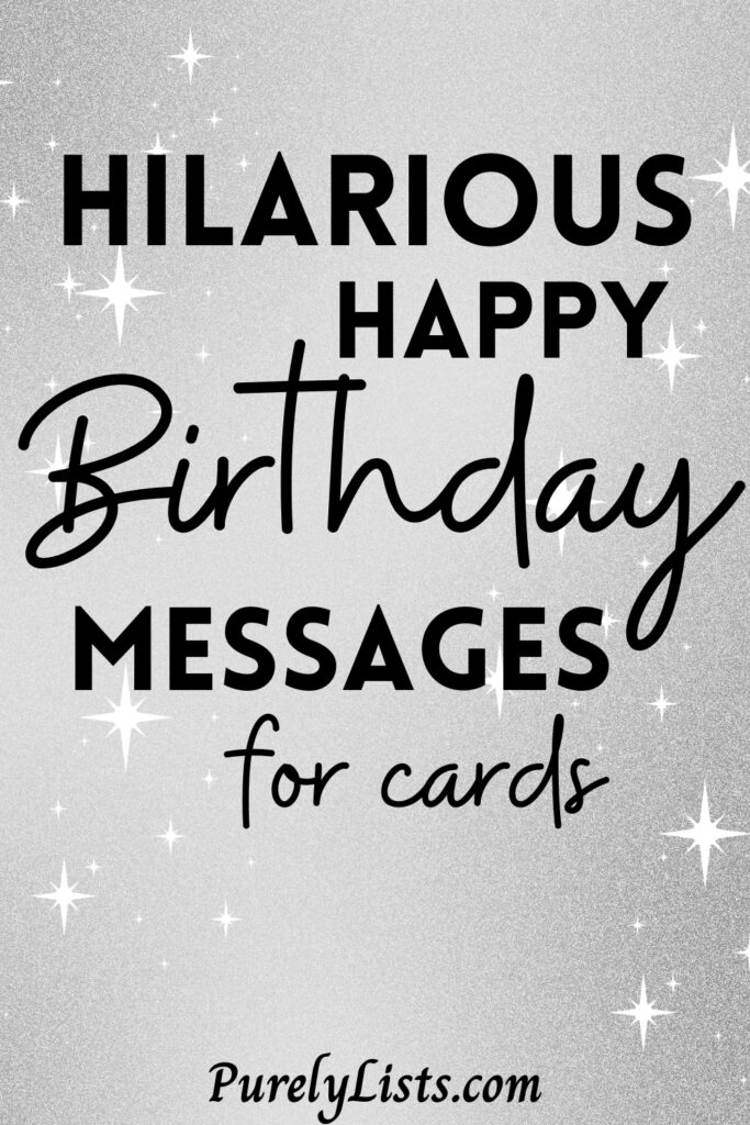 Funny Birthday Wishes