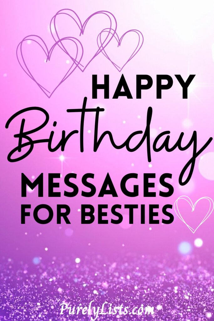 Happy Birthday Wishes for Best Friends