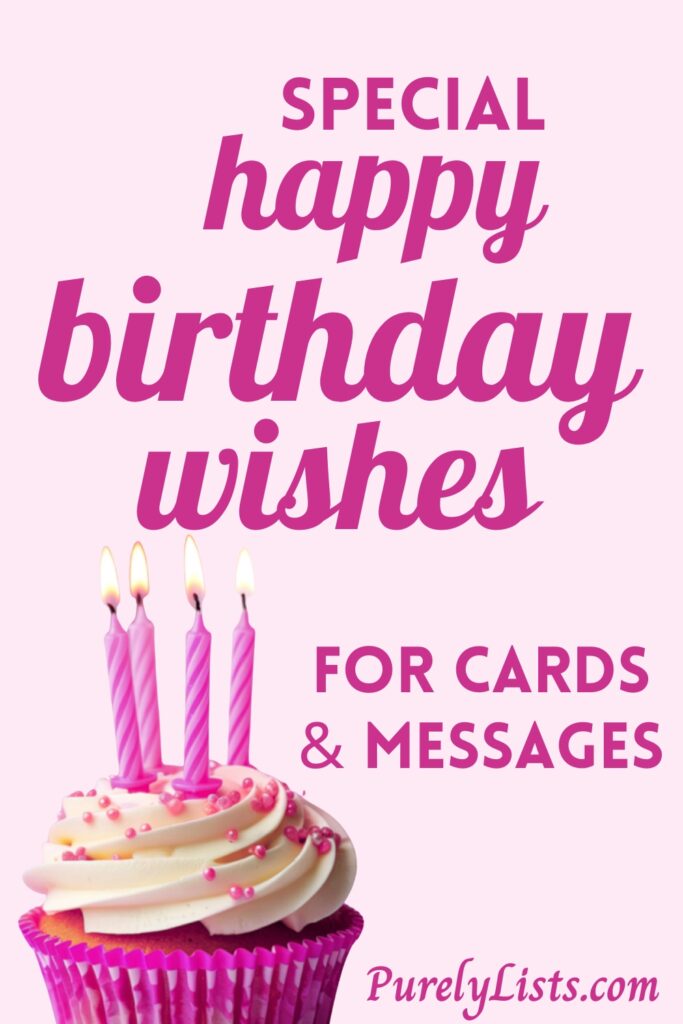 Happy birthday wishes