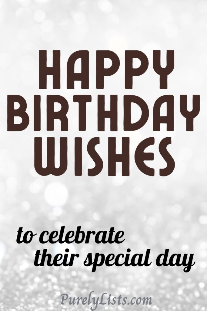 Happy birthday wishes