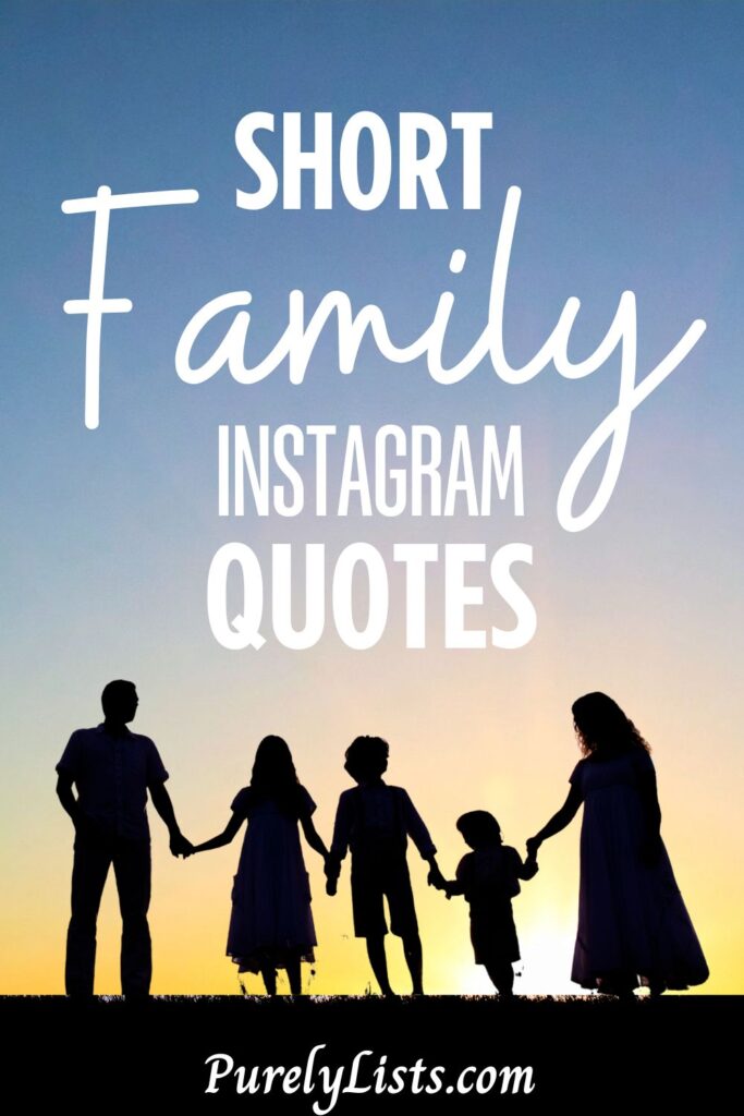 Short family quotes
