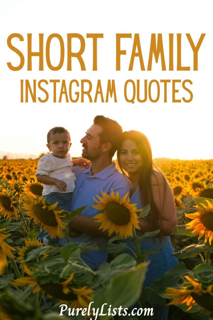 Short family quotes