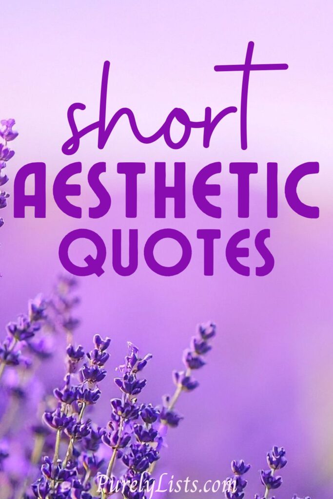 Short Aesthetic Quotes for Instagram