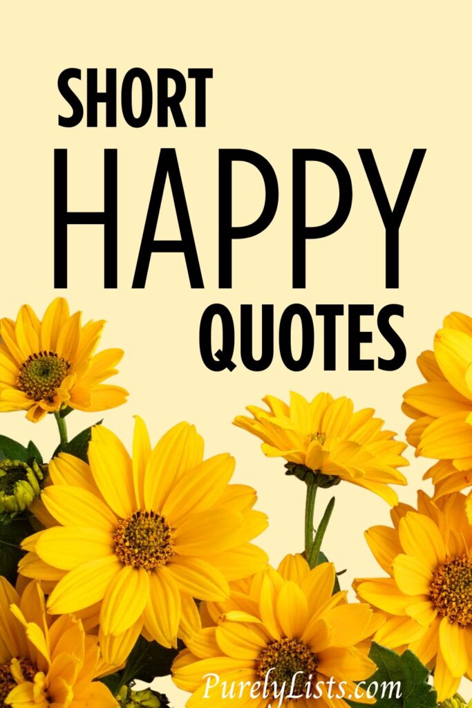Short Happy Quotes for Instagram
