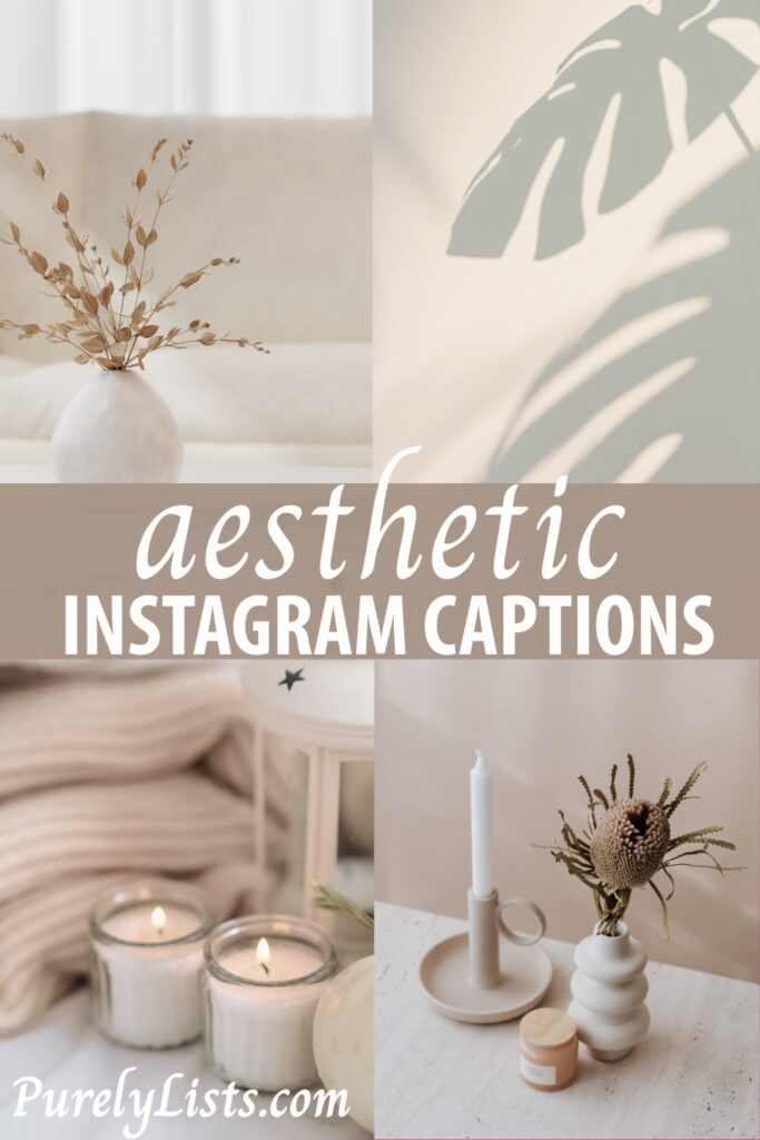 Aesthetic captions for Instagram