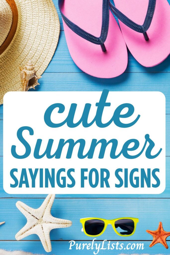 cute hello summer sayings