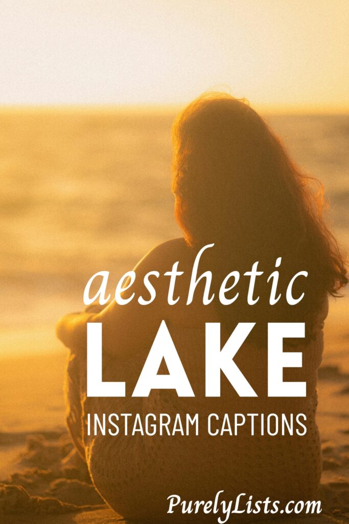 short lake captions for Instagram