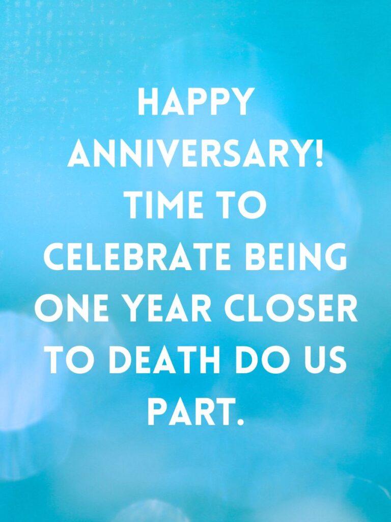Funny anniversary messages