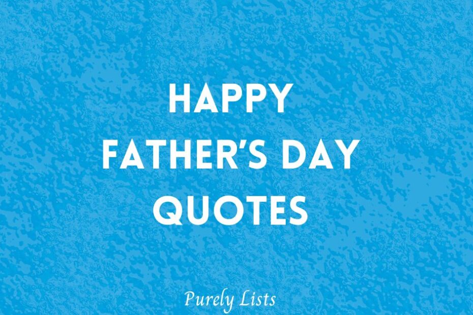 Happy Father's Day quotes