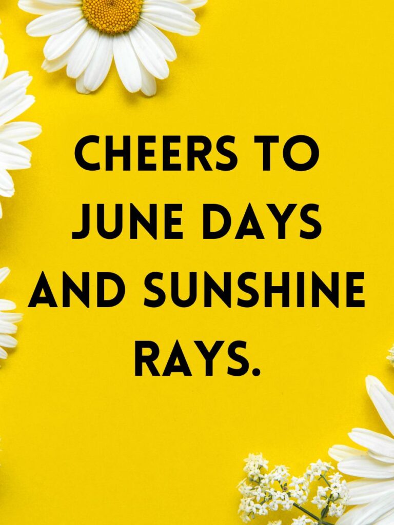 June Instagram captions