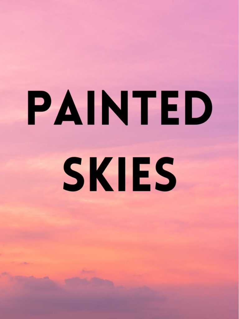 aesthetic sunset two word captions