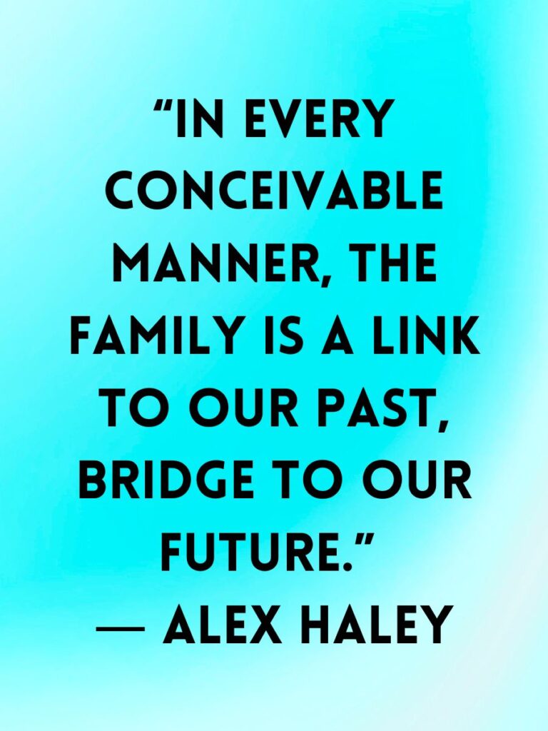 Family quotes and captins