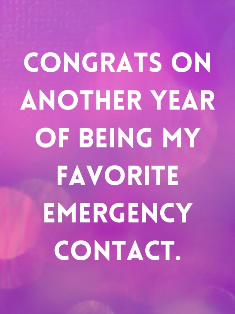 Funny anniversary messages