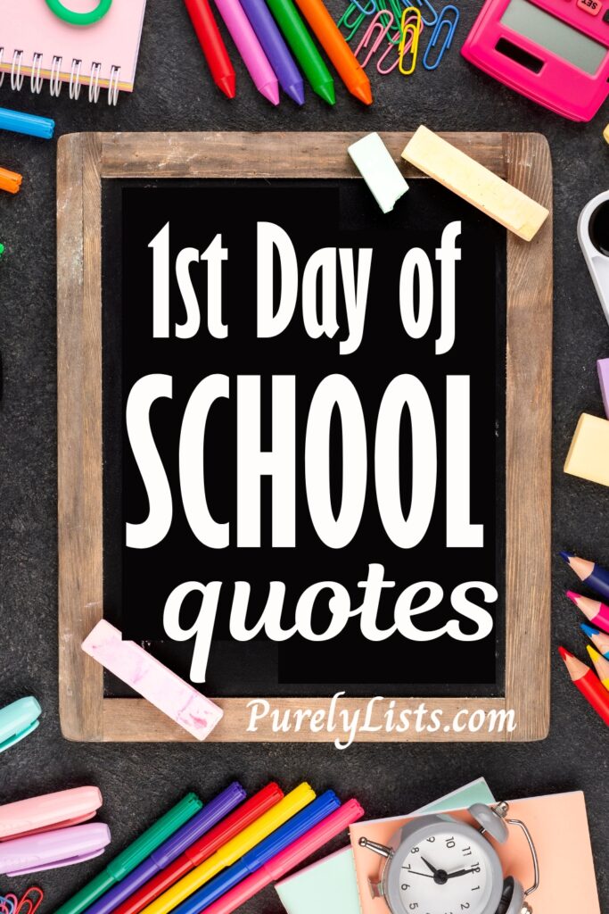 Short back to school quotes