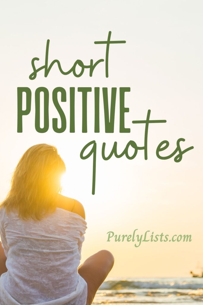 short positive quotes