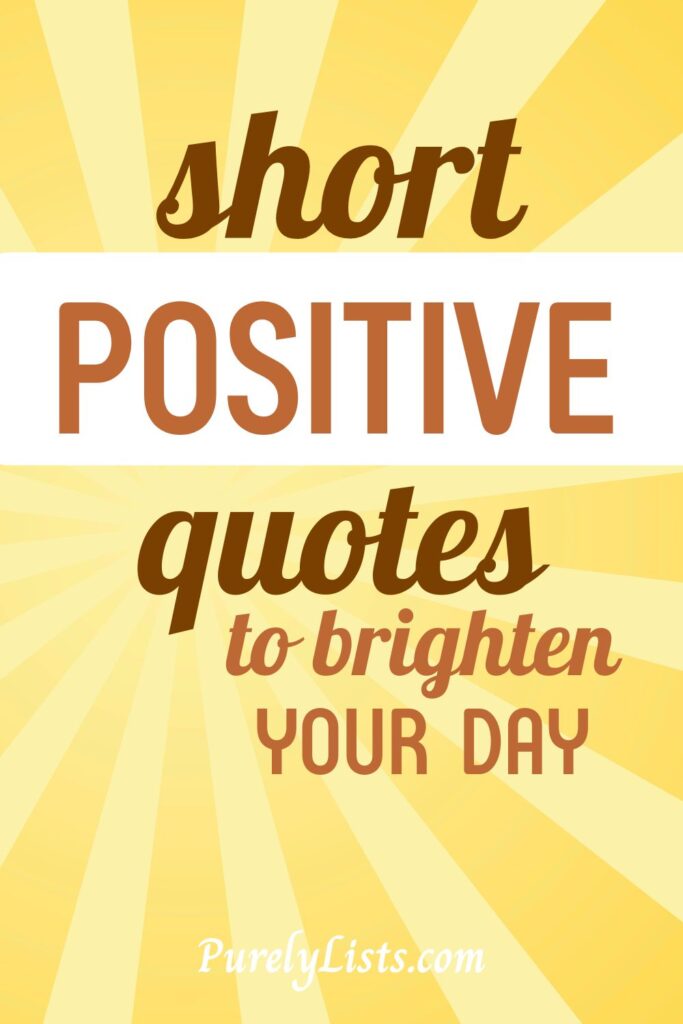 short positive quotes