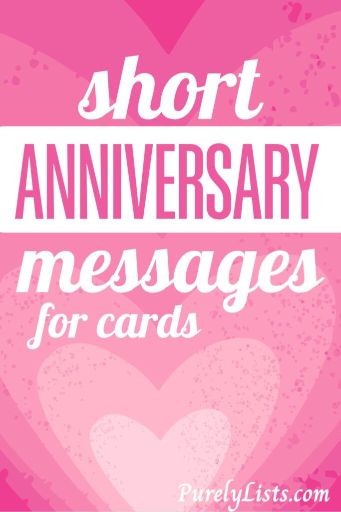 short happy Anniversary wishes