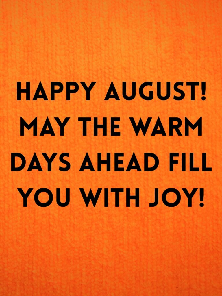 August Captions