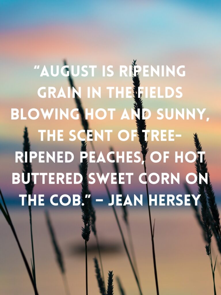 August Quotes