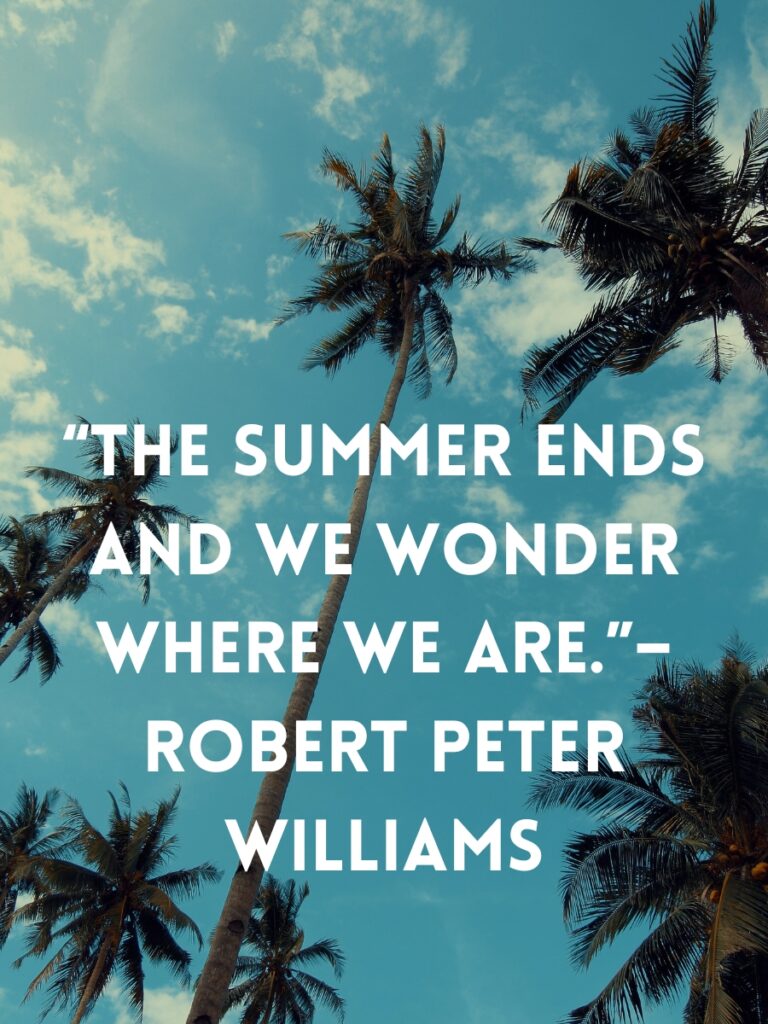 End of Summer Quotes