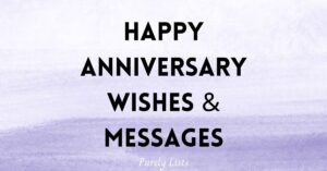 Happy Anniversary Wishes and Messages