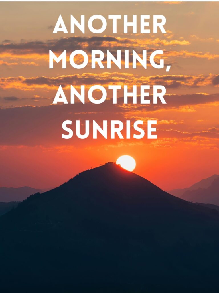 Morning captions