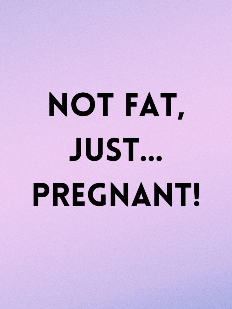 Pregnancy Captions