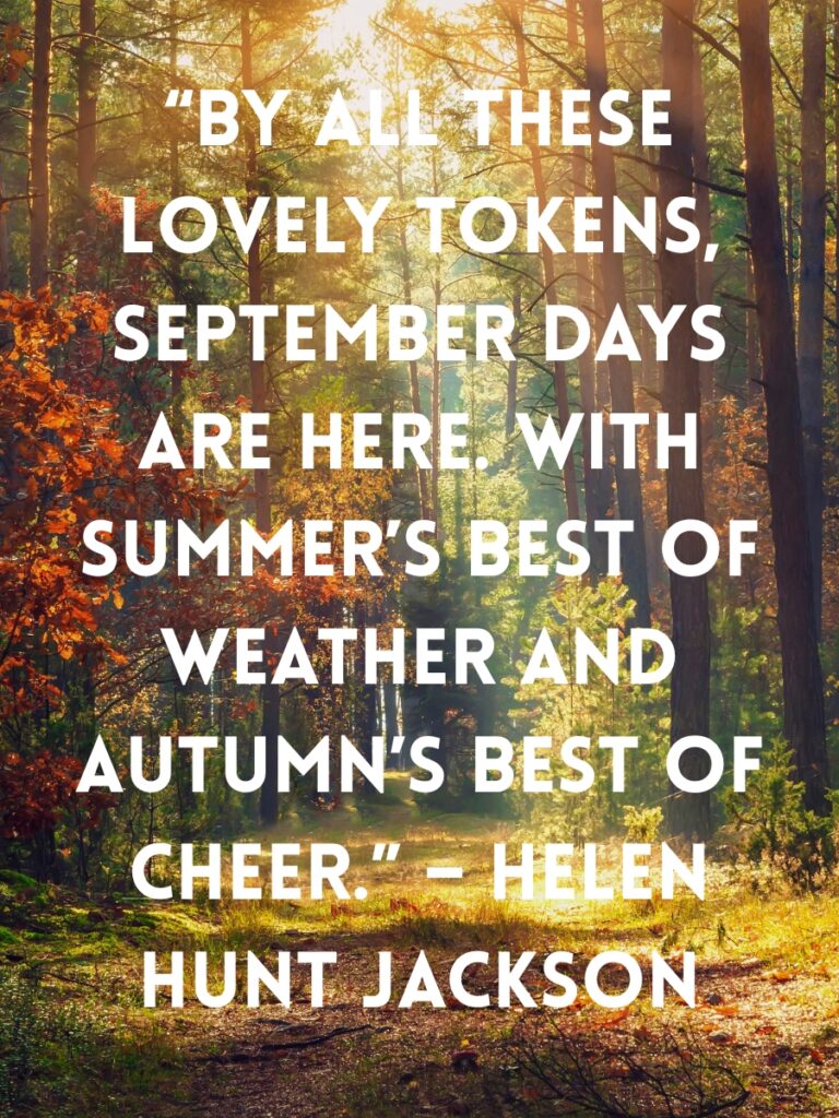 September quotes