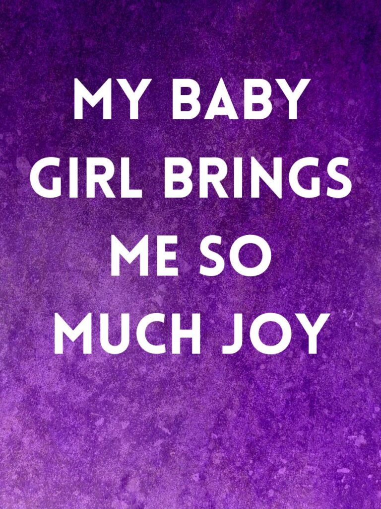 baby girl captions
