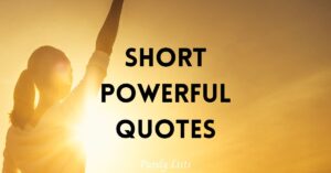 short powerful quotes