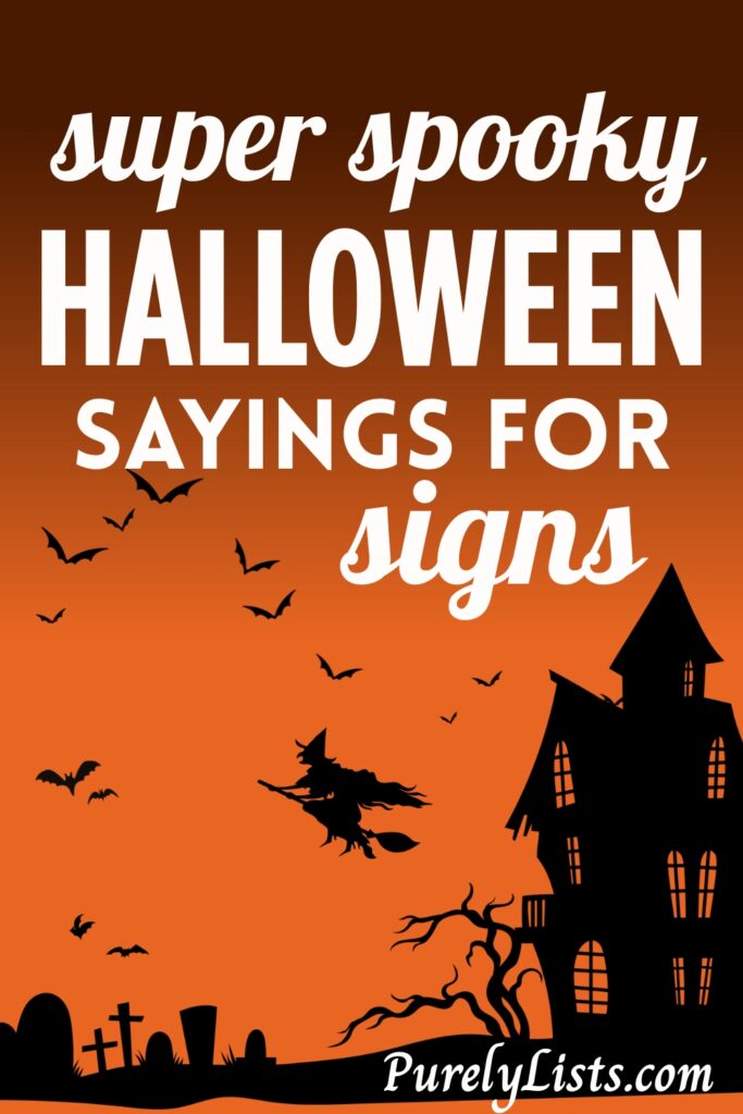 Happy Halloween Sayings