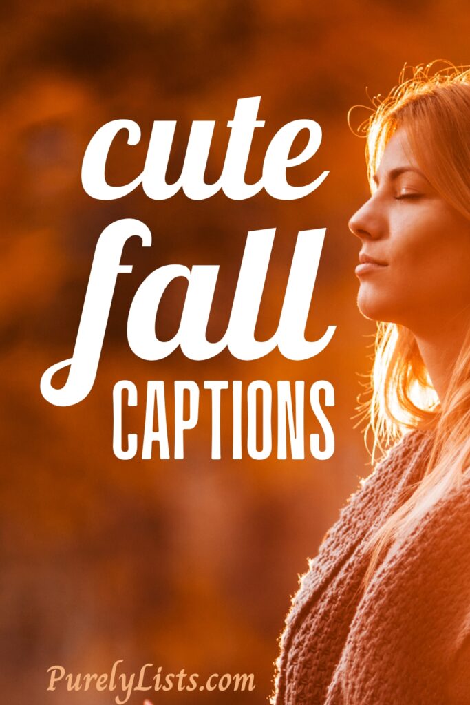 Hello fall captions for Instagram