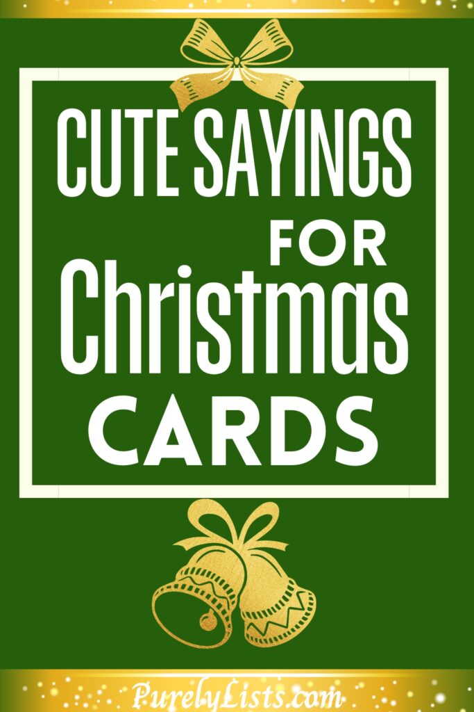 Merry Christmas Sayings