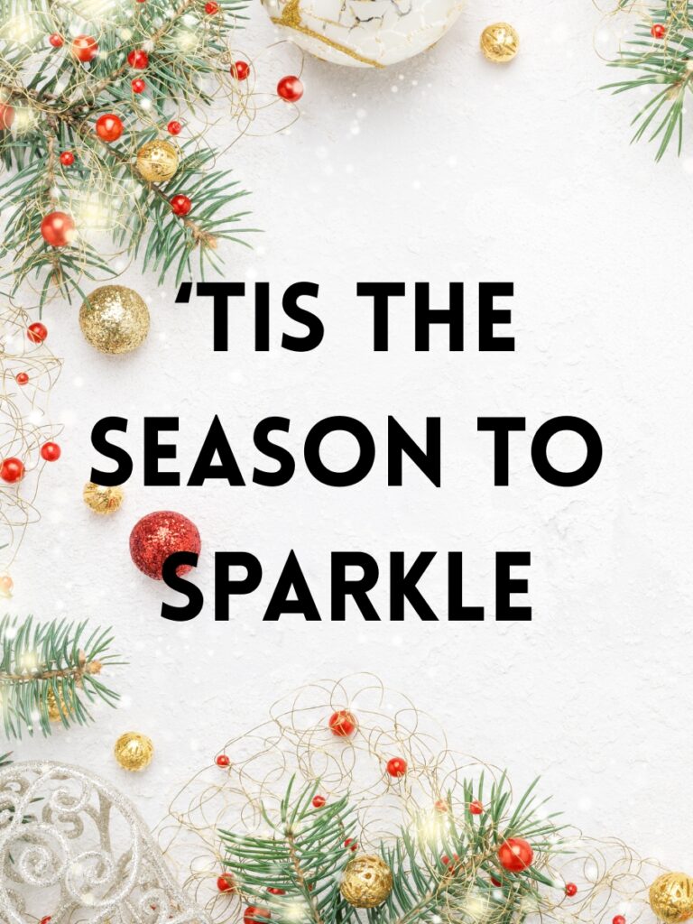 Christmas captions