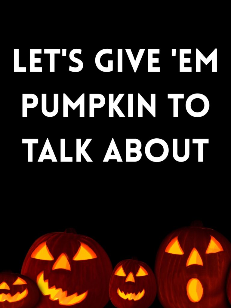 Pumpkin captions