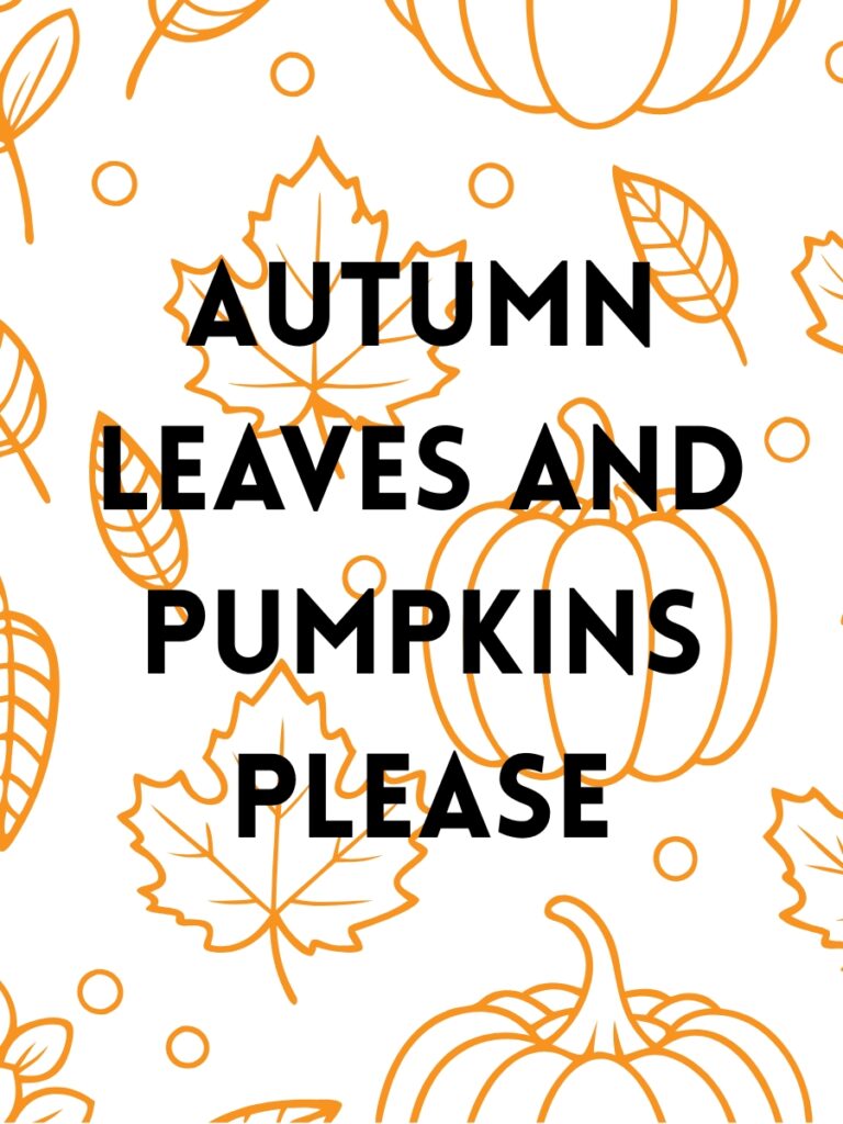 Pumpkin captions