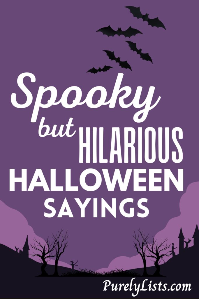 Funny Halloween Sayings