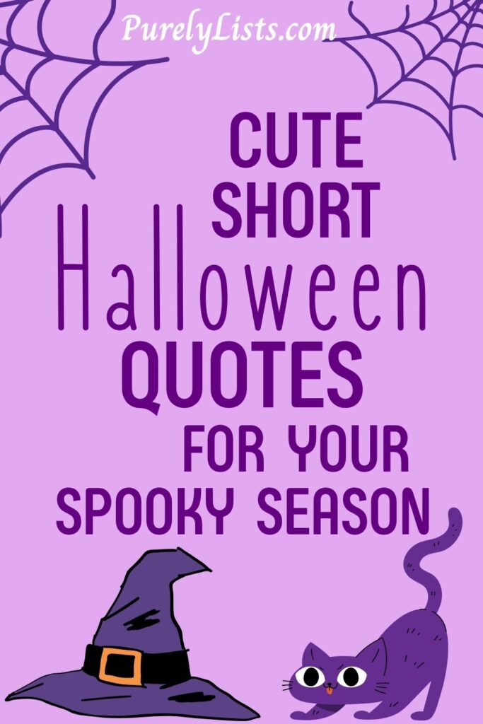 short halloween quotes