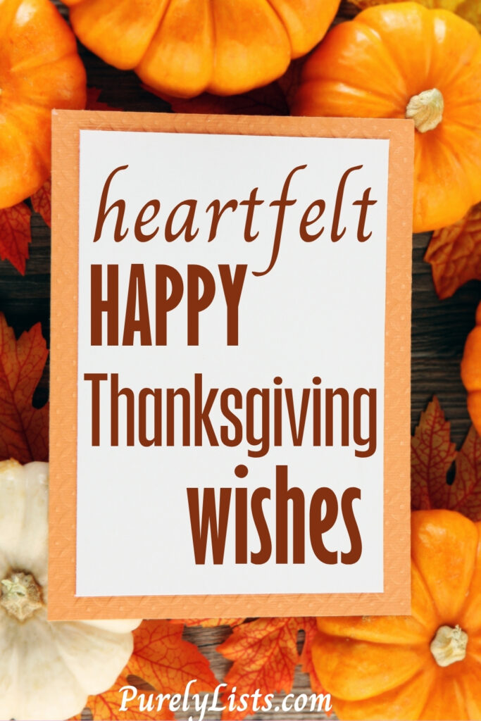 Happy Thanksgiving Wishes