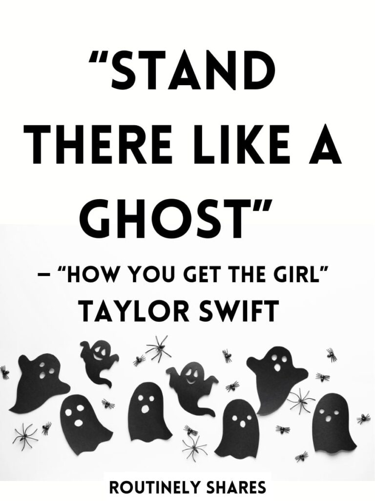 Taylor Swift ghost lyrics