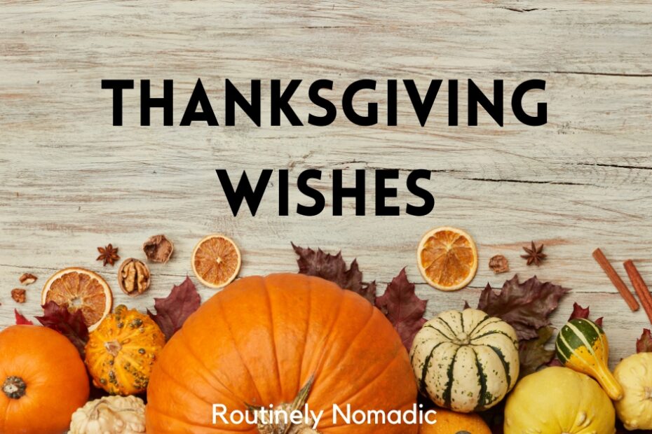 Thanksgiving Wishes