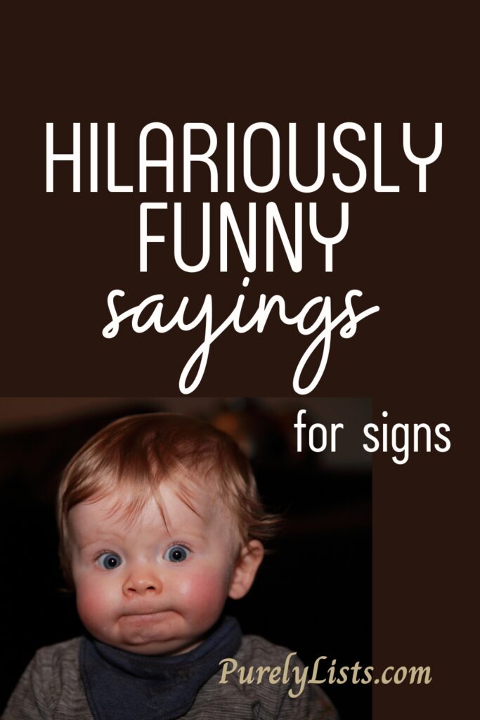 Funny sayings