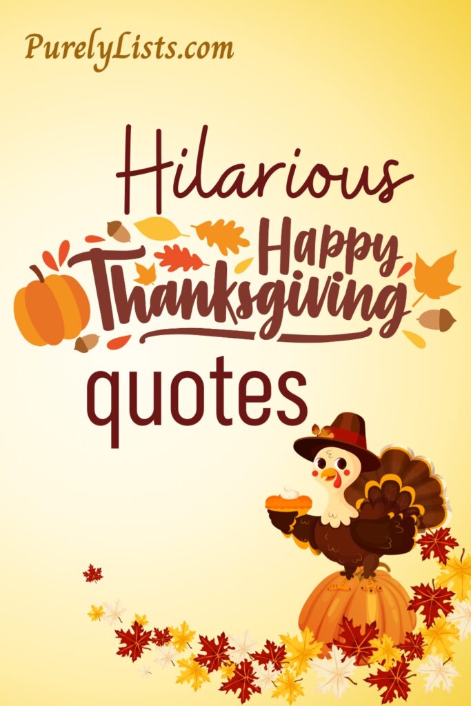 Funny Thanksgiving Quotes